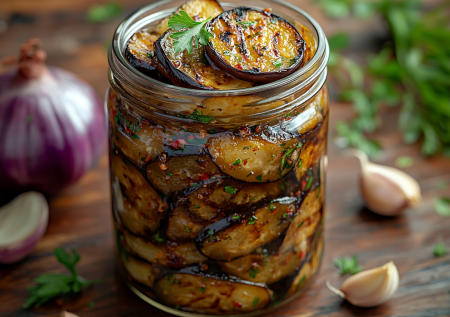 Закуска из баклажанов «Грибки»: простой рецепт вкуснятины — запечь и замариновать