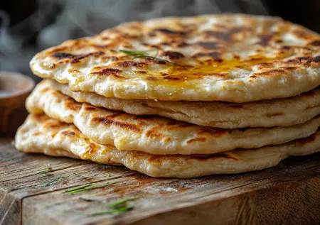 Татарская хрустящая лепешка: готовим самую простую и вкусную катламу!