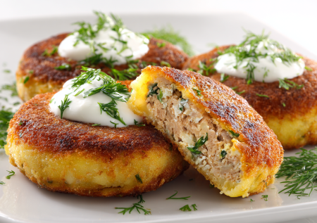 Эта начинка перевернула мое отношение к зразам — готовлю нежные котлетки к ужину