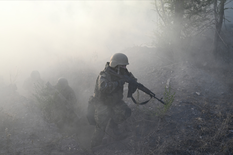 Военнослужащие ВС РФ в зоне СВО
