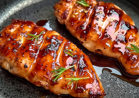Такую куриную грудку хочется есть тоннами: невероятное превращение сухой в сочную — глазировка из меда и соевого соуса