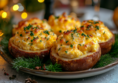 Гарнир на Новый год и любой праздник: картофельные бомбочки с намазкой — шедевр из картошки и сыра исчезает быстрее мяса