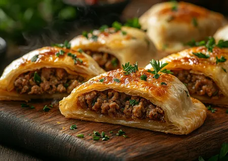 Янтык — сочный татарский чебурек без масла: не жирный и очень вкусный!