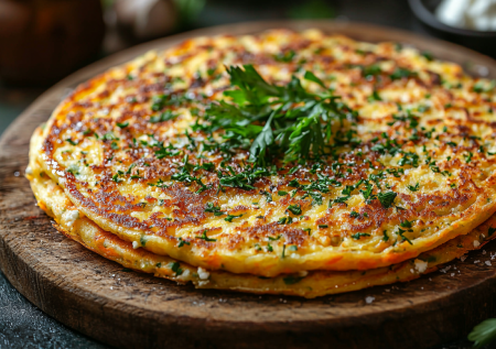 Два яйца, молоко и сыр: готовим сырные блинчики с укропом. Палочка-выручалочка под любую начинку, просто с маслом или к супу вместо хлеба