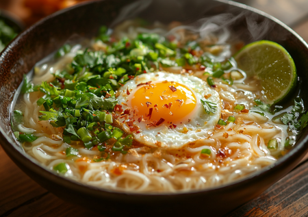 Вместо надоевшего борща и лапши готовлю «Куэйти»: вьетнамский суп с рисовой лапшой и яйцом. Очень простой и вкусный