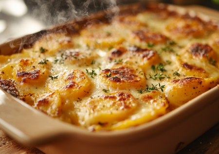 Только картошка, грудка и сметана — по отдельности больше не жарю. Готовлю картофельную запеканку: сытное чудо для всей семьи