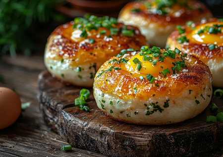 Открытые пирожки с яйцом и зеленым луком — готовим смаженки как в Белоруссии