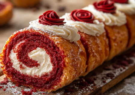 Медовик больше не делаю! Теперь главный хит — рулет «Красный бархат»: бисквит за 10 минут и крем из сливочного сыра