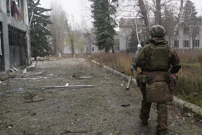 Военнослужащий ВС РФ в зоне СВО