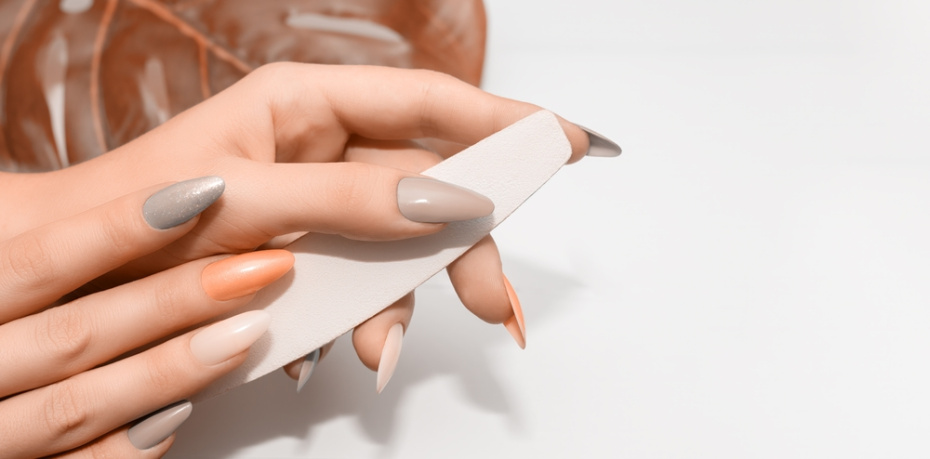 Дизайн ногтей с шиммером