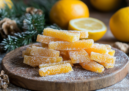 Достаю апельсин и лимон — готовлю цукаты «Зимний привет»: хрустящие дольки с душой и имбирной ноткой