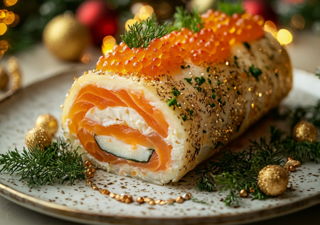 Пару картошек и кусочек рыбки: готовим «Царский рулет» на праздничный стол — закуска на ура за 15 минут