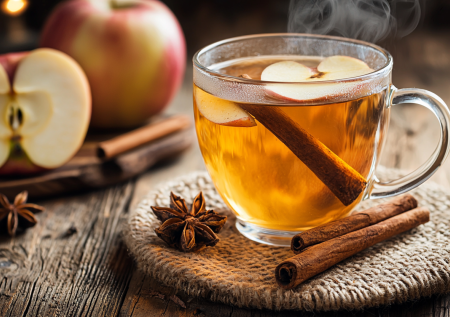 Этот чай — лучшее решение для холодов: пряный напиток с яблоком, который согревает и поднимает настроение