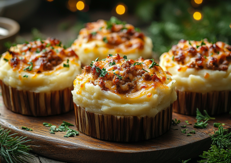 Котлетка и пюрешка — это скучно: готовим картофельные лукошки из таких же ингредиентов — так вкусно, что пойдет и на праздничный стол