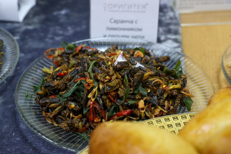 Блюда из насекомых