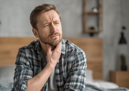 Отоларинголог предупредил о неочевидной опасности ангины