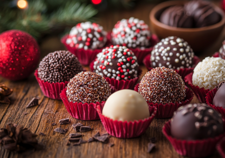 Домашние конфеты к Новому году: 3 рецепта без сахара для детского подарка