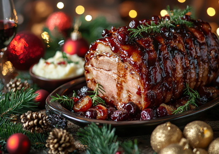 Праздничная свинина с вишневым джемом и соусом барбекю: точно буду готовить на Новый год — невероятно вкусно и просто