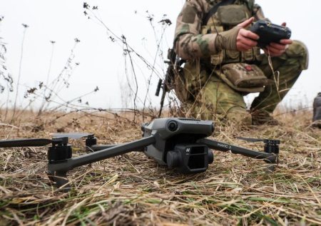 Освобождение Доброполья российскими военными попало на видео