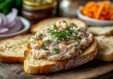 Ничего не делал и получил шедевр: копеечная намазка из шпрот — для бутербродов, канапе, лаваша и тарталеток