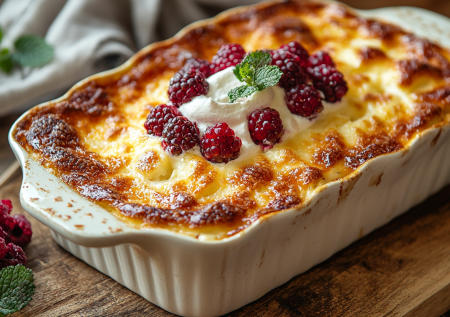 Ягоды и сметанная шапочка — так запеканку готовила еще моя бабушка: делюсь рецептом, который стал семейной традицией