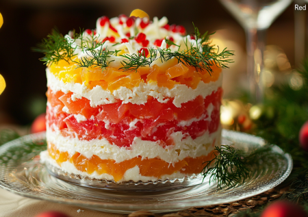 Самый вкусный салат из красной рыбы на Новый год — не бойтесь этого сочетания и обязательно приготовьте