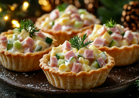 Вкусная начинка для тарталеток из 3 ингредиентов: простой рецепт к Новому году, который понравится всем