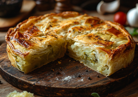 Тесто без замеса на кефире: этот пирог с капустой готовится быстрее, чем яичница — проверено