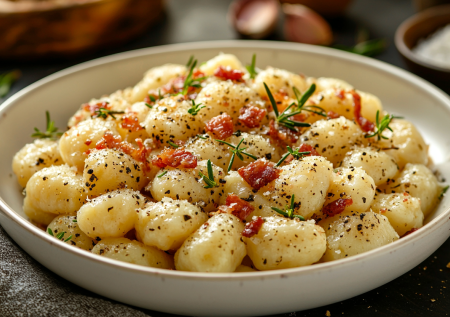 Этот рецепт переоткрыл для меня картошку — готовлю в итальянском стиле с ароматной беконной шубкой