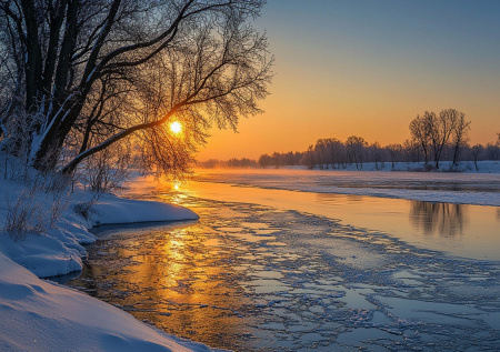 «Не надо насилия, я сама»: девушка уплыла от маньяка по ледяной реке