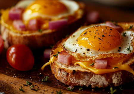 Яичные гнезда в хлебе: вкуснейший завтрак за 10 минут — на замену надоевшей яичнице и омлету