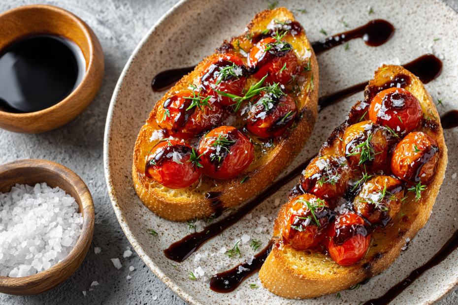 Сделайте домашнюю брускетту с тофу-паштетом