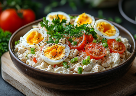 Салат с пекинской капустой «Свежесть»: без кучи слоев из самых простых продуктов