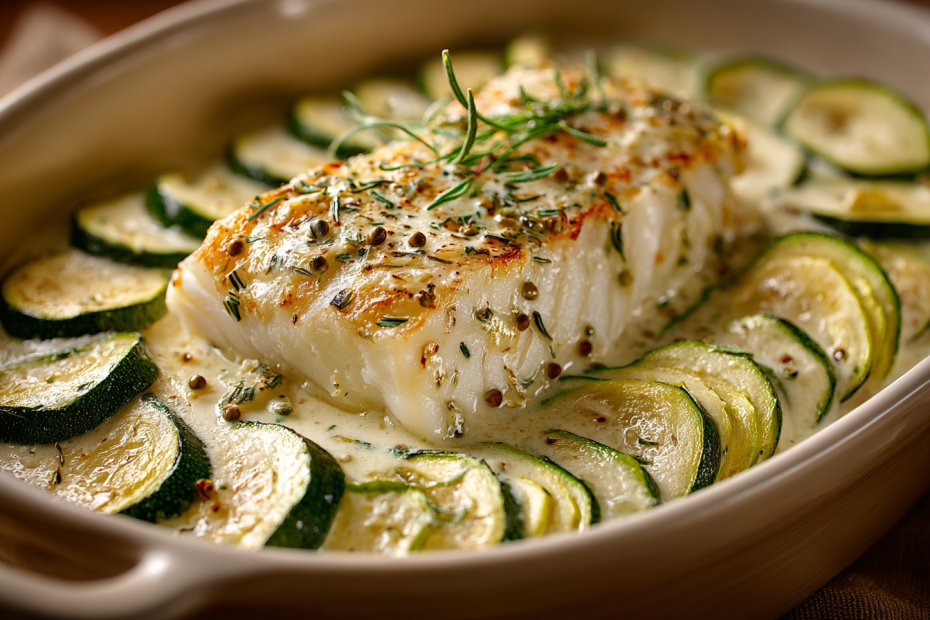 Нежная камбала с грушей