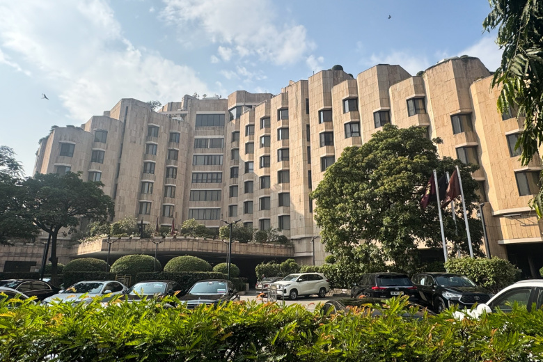 Отель ITC Maurya в преддверии 23-й российско-индийского саммита