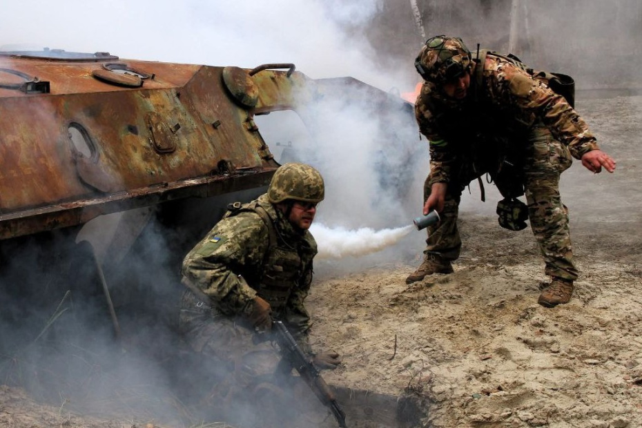 Военнослужащие ВСУ