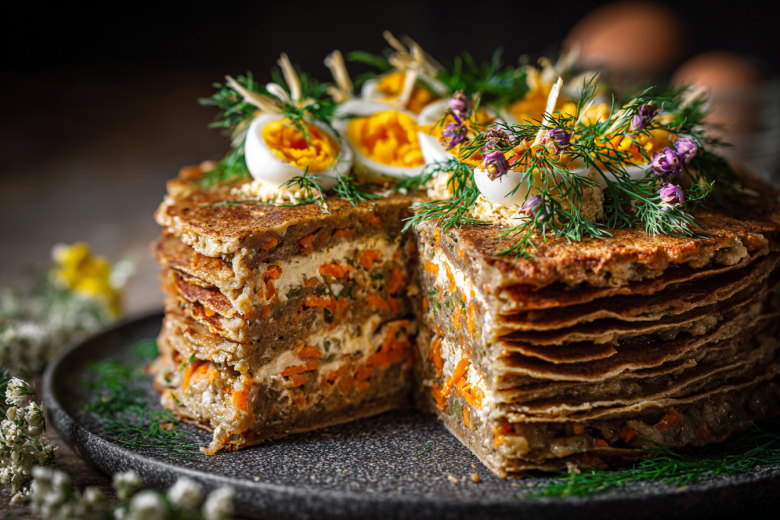 Печеночный торт: простой рецепт