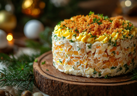 Вместо «Мимозы» готовлю эту вкуснятину с тунцом и крабовыми палочками: нежность без моркови