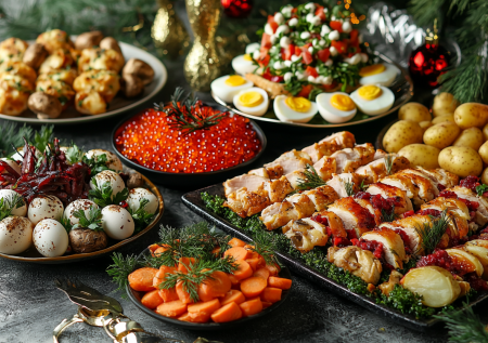 4 крутых блюда для новогоднего стола 2026 года: вкуснейшее меню из простых продуктов