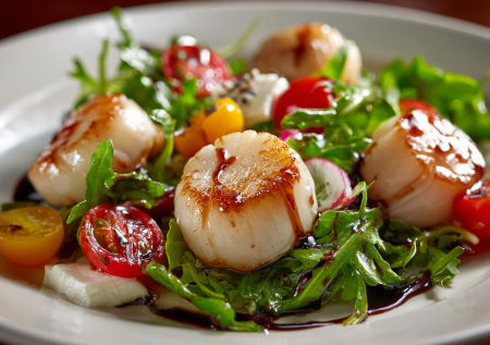 Забудьте оливье: салат с гребешками для праздника за 20 минут