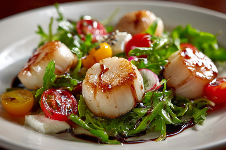 Забудьте оливье: салат с гребешками для праздника за 20 минут