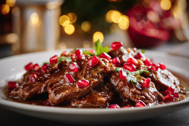 Простой рецепт для смелых: печень в сладком соусе к Новому году