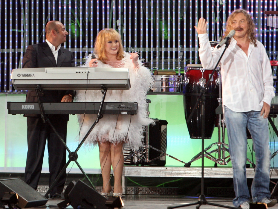 Игорь Крутой, певица Алла Пугачева и певец Игорь Николаев (слева направо)