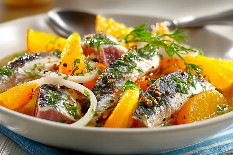 Сельдь и апельсины на одной тарелке: звучит смело, но это вкусно