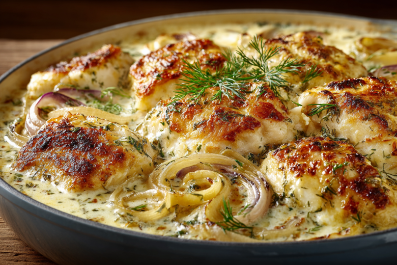 Рыбка в сливках: готовим филе минтая в духовке