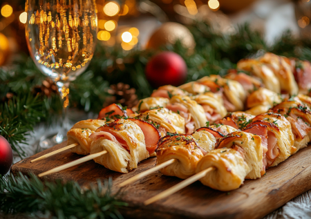 Канапе из 2 ингредиентов: проще рецепта не найдете — идеально для новогоднего стола