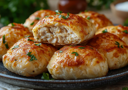 Беру фарш и 2 ломтика хлеба — пирожки не нужны! Пеку котлеты в облачном тесте. Сочнее и нежнее