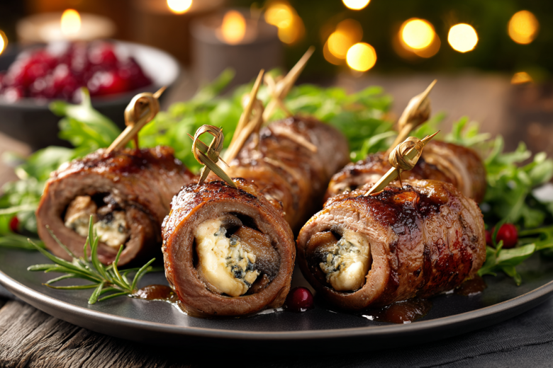 Готовлю печень по-новогоднему: с шампиньонами и плавленым сыром