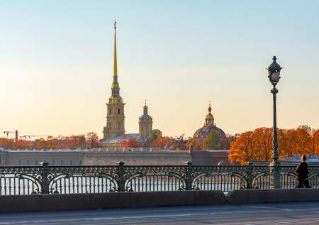 Полуденный выстрел впервые прогремел на новом месте в Петербурге