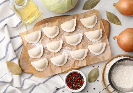 Самые лучшие постные вареники с капустой — вкуснее обычных! Быстрый рецепт